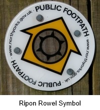 Ripon Rowel symbol