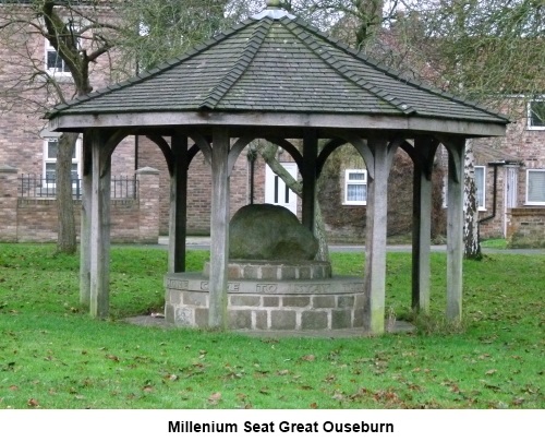 Millennium Seat at Great Ouseburn