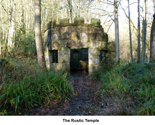 Rustic Temple at Hackfall