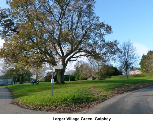 Galphay larger village green