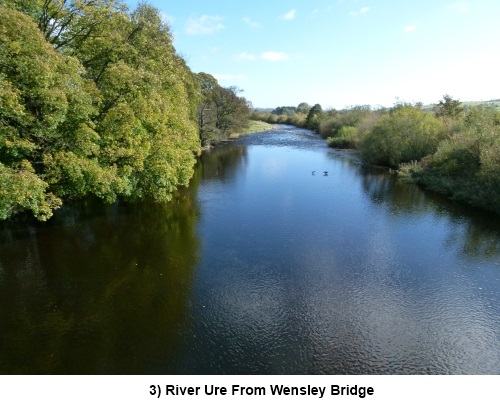 River Ure from Wensley Bridge