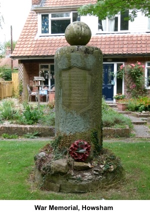War memorial at Howsham
