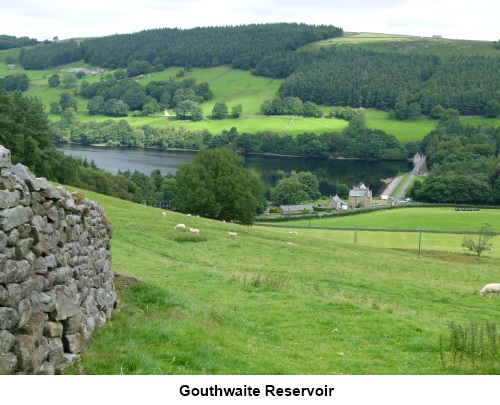 Gouthwaite reservoir.