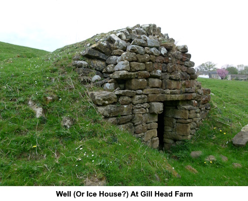 The well at Gill Head farm.