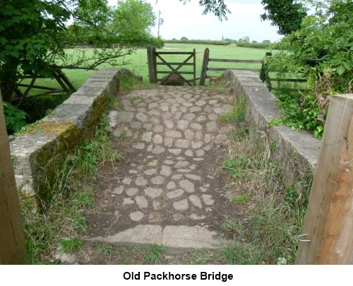 Old packhorse bridge