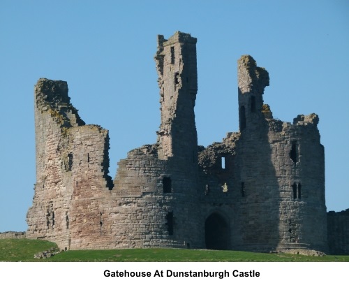 Dunstanburgh Castle gatehouse