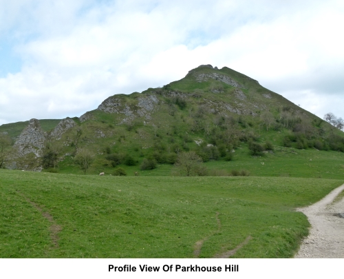 Profile view of Parkhouse Hill