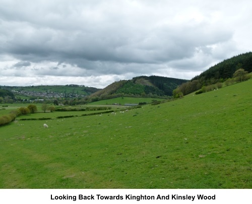 View to Knighton and Kinsley Wood