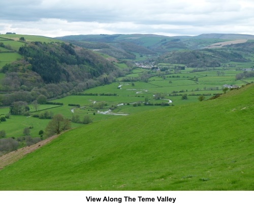 View of the Teme Valley