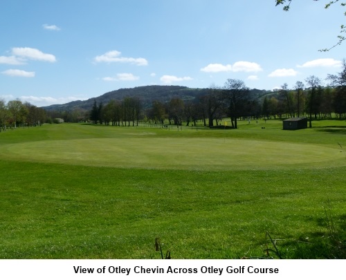 Otley Chevin from Otley Golf Course
