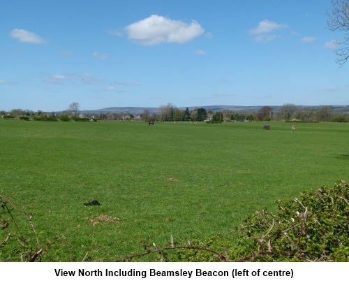 View north to Beamsley Beacon