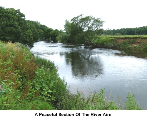 A peaceful section of the river Aire