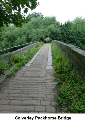 Calverley Packhorse bridge.