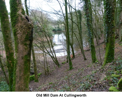 The old dam at Cullingworth