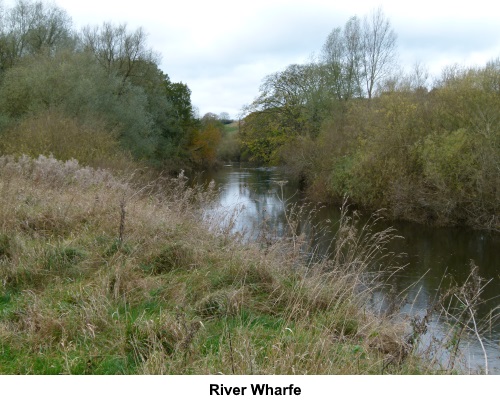 The River Wharfe.