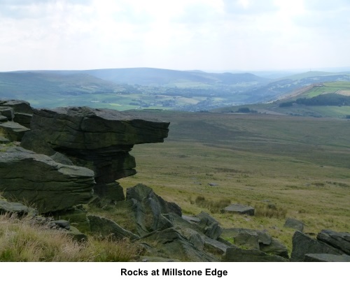Rocks at Millstone Edge