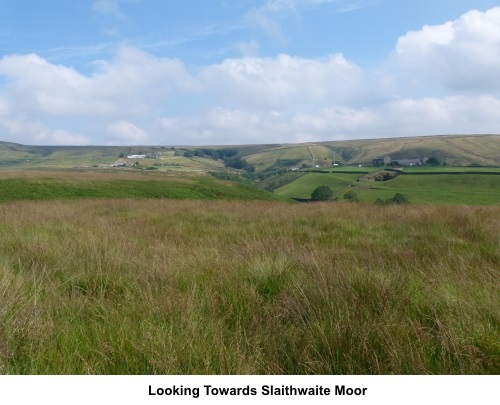 Looking towards Slaithwaite Moor