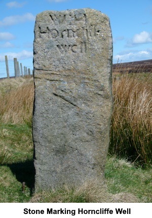 Stone marking Horncliffe Well