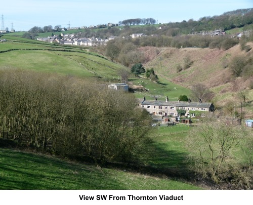 View SW from Thornton viaduct