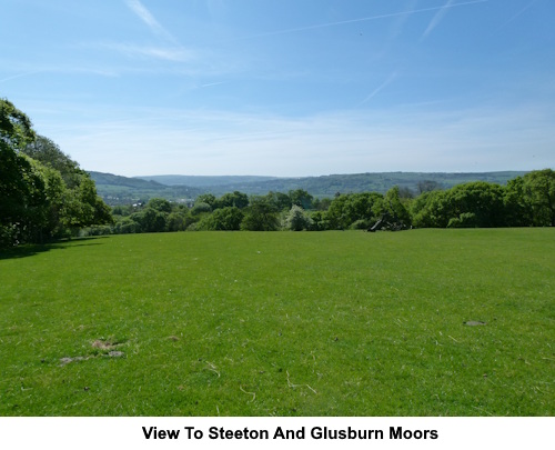 A view to Steeton and Glusburn Moors.