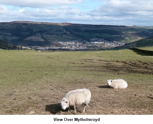 View over Mytholmroyd