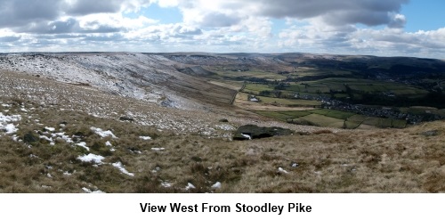 Stoodley Pike - view west