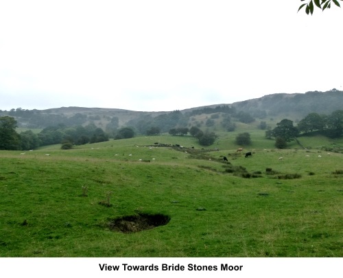 View to Bride Stones Moor