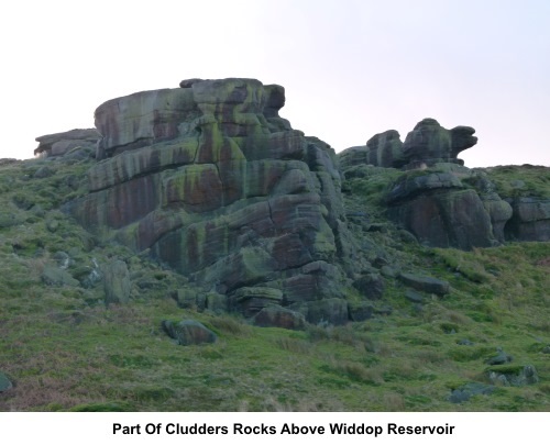Cludders Rocks above Widdop Reservoir