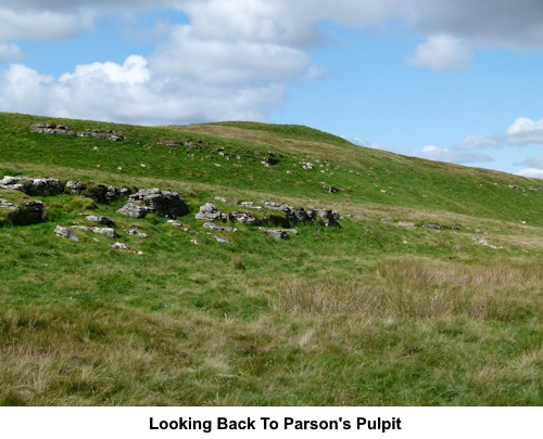 Looking back to Parson's Pulpit.