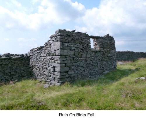 Ruin on Birks Fell
