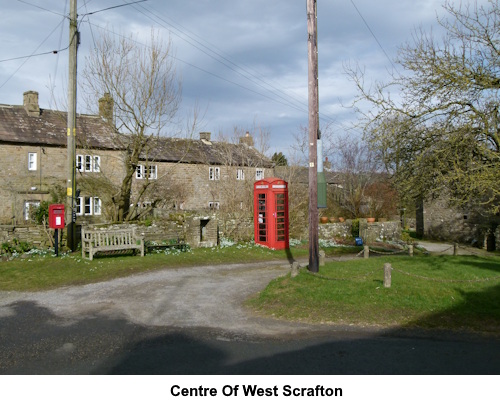 The centre of West Scrafton.