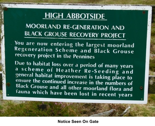 High Abbotside notice