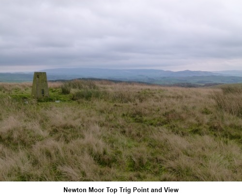 Newton Moor Top Trig Point