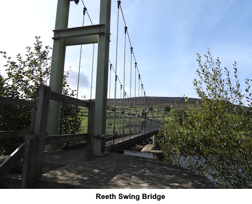 Reeth Swing Bridge.