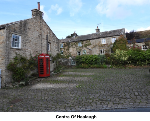 Centre of Healaugh.